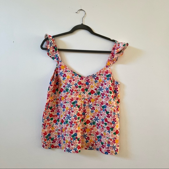 Grace & Mila Paris Floral Cami Tank - Picture 2 of 12